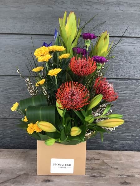 Wild and Bold Flower Arrangement