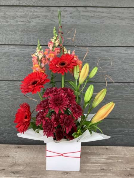 Ruby Flower Arrangement