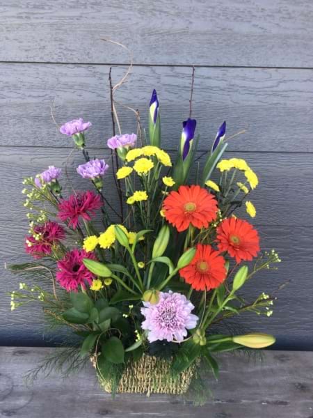 Flower Arrangement Peacock