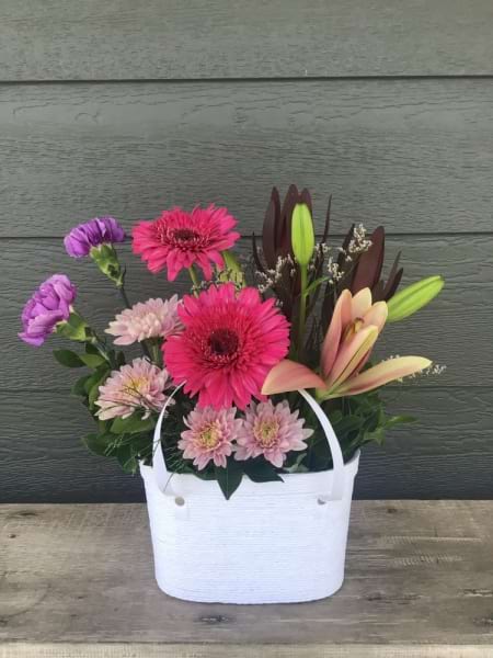 Mixed Flower Basket