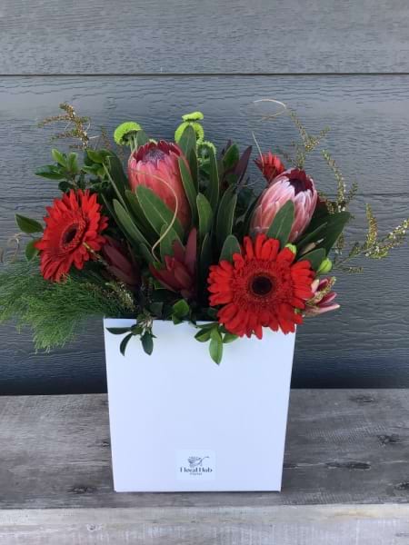 Native Flower Bouquet Red