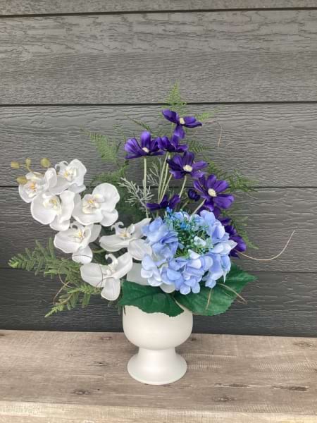 Azure Artificial Flower Design